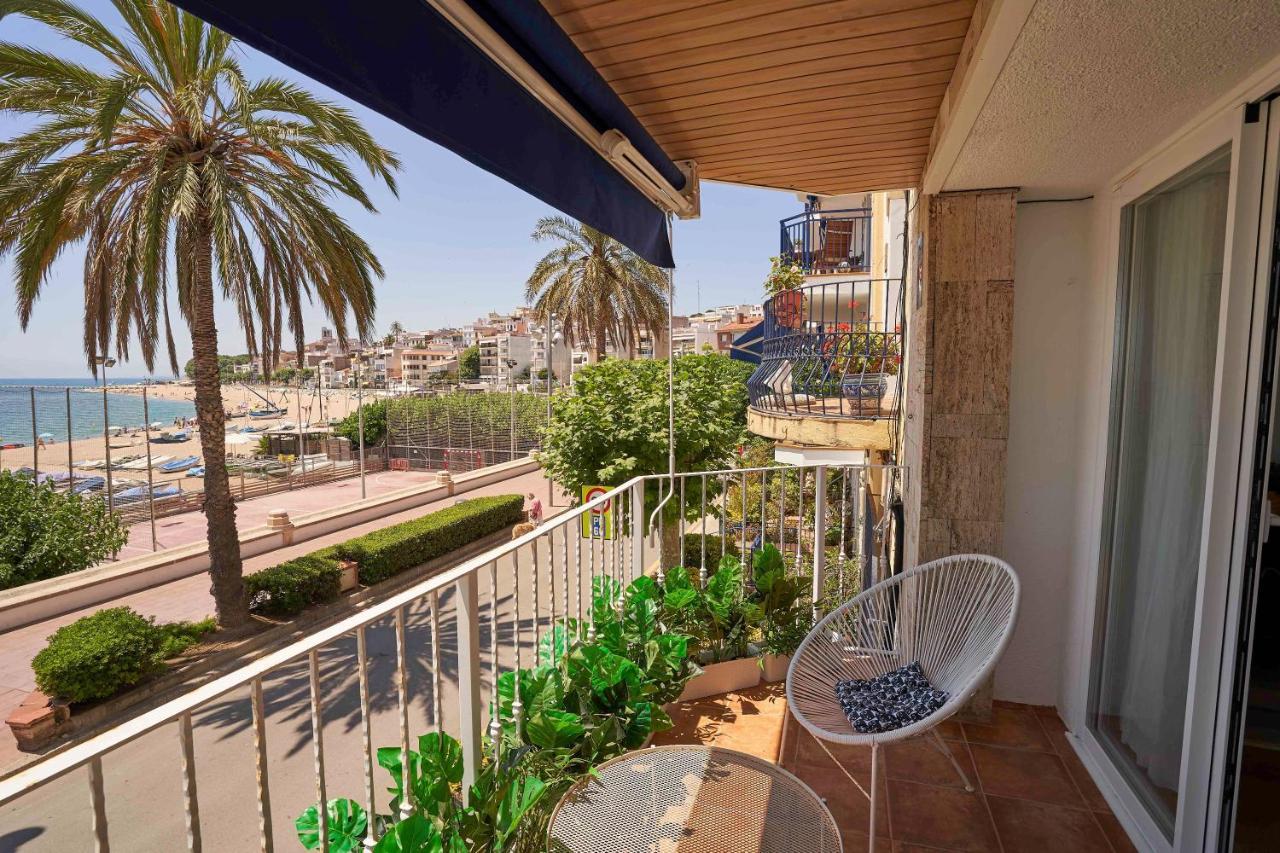 Apartmán Apartamento Primera Linea De Mar Con Espectaculares Vistas Sant Pol De Mar Exteriér fotografie