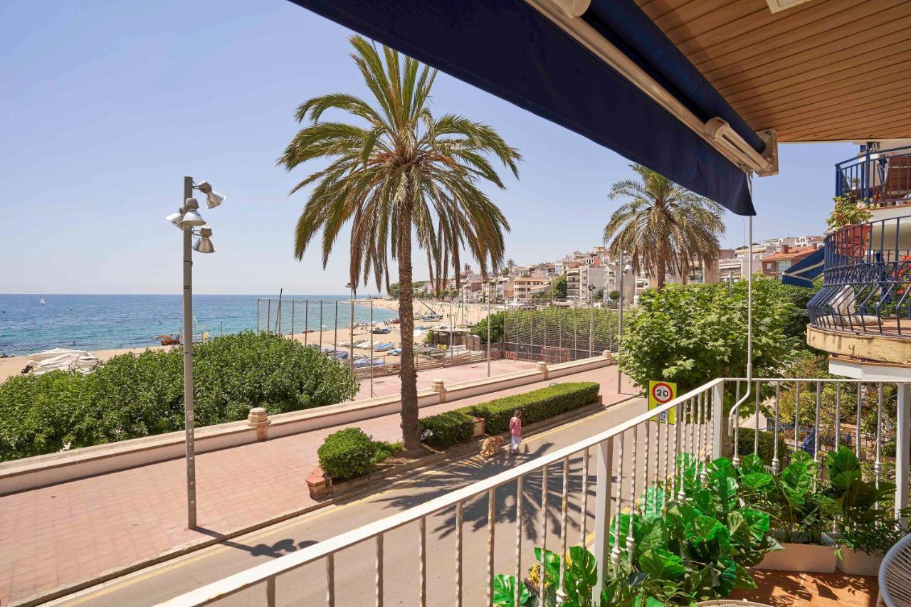 Apartmán Apartamento Primera Linea De Mar Con Espectaculares Vistas Sant Pol De Mar Exteriér fotografie
