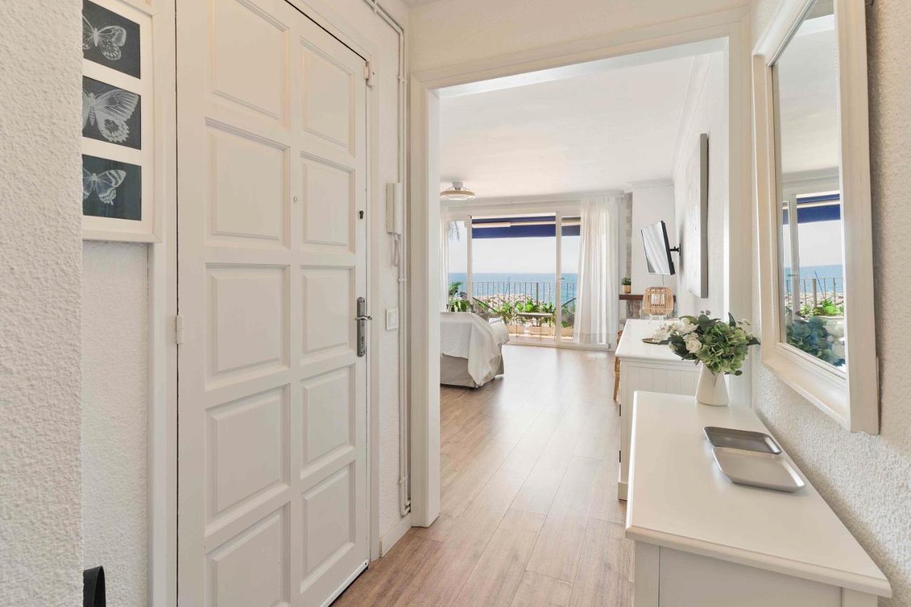 Apartmán Apartamento Primera Linea De Mar Con Espectaculares Vistas Sant Pol De Mar Exteriér fotografie
